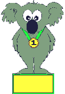 Koala médaille d'or
