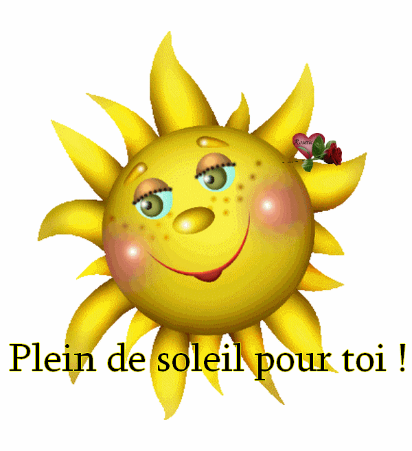 Plein de soleil pour toi