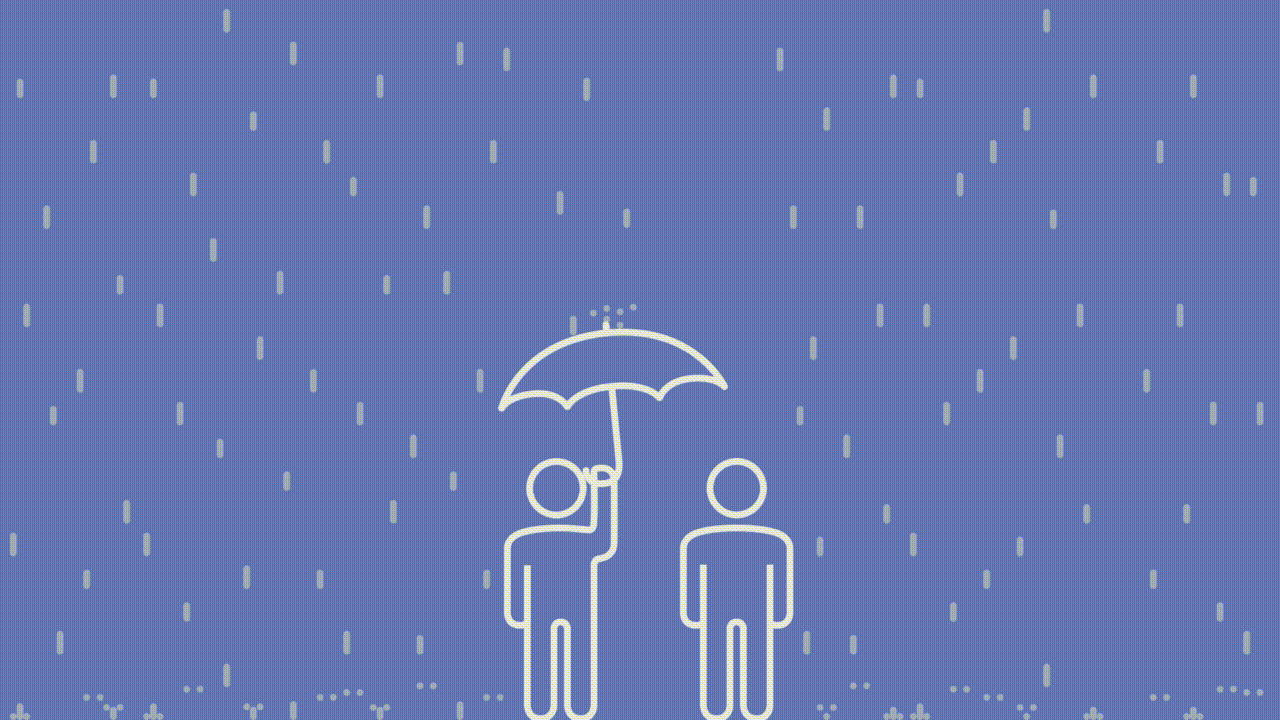 Pluie dessin parapluie