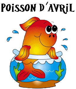 Poisson d'avril dans son bocal