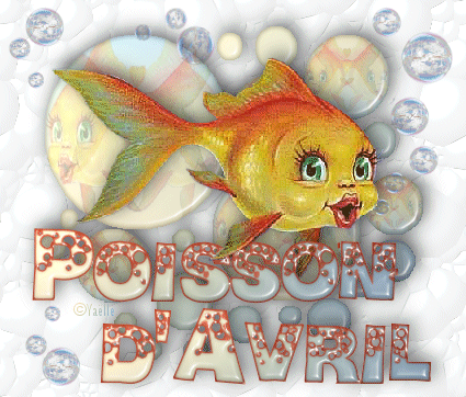 Poisson d'avril magnifique