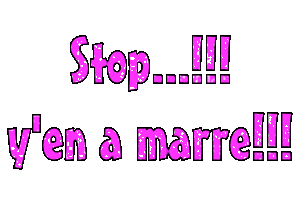 stop y'en a marre