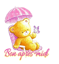 Bon après-midi nounours cool