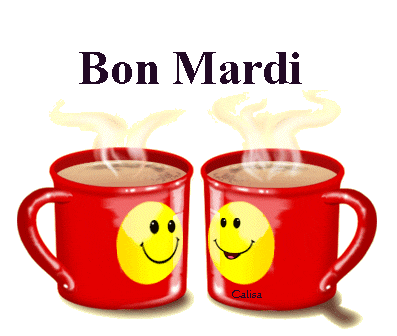 Bon Mardi Smiley et Café