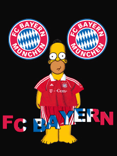 FC Bayern Munich Homer Simpson
