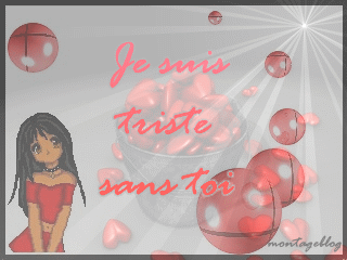 je suis triste sans toi