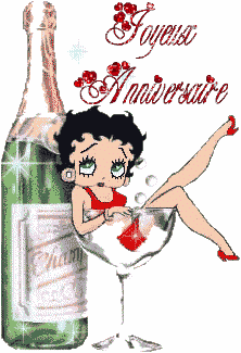 Joyeux anniversaire avec Betty Boop