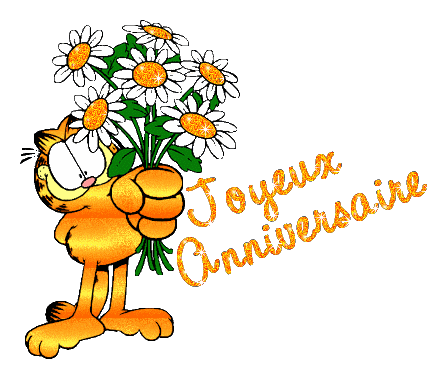 Joyeux anniversaire avec Garfield