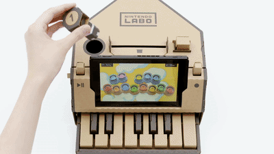 Nintendo Labo piano