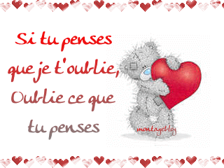 si tu penses que je t'oublie