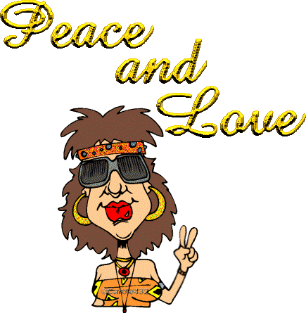 Peace and Love hippie