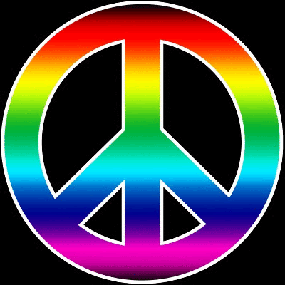 Peace and Love multicolore