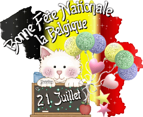 Bonne fête nationale la Belgique