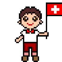 Hop Suisse pixel art