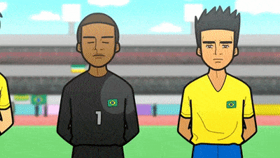 Neymar simulation parodie