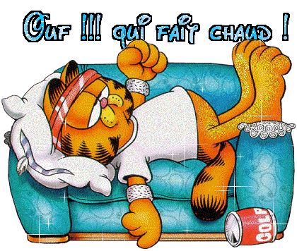 Ouf Qui fait chaud avec Garfield