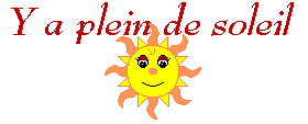 Y a plein de soleil