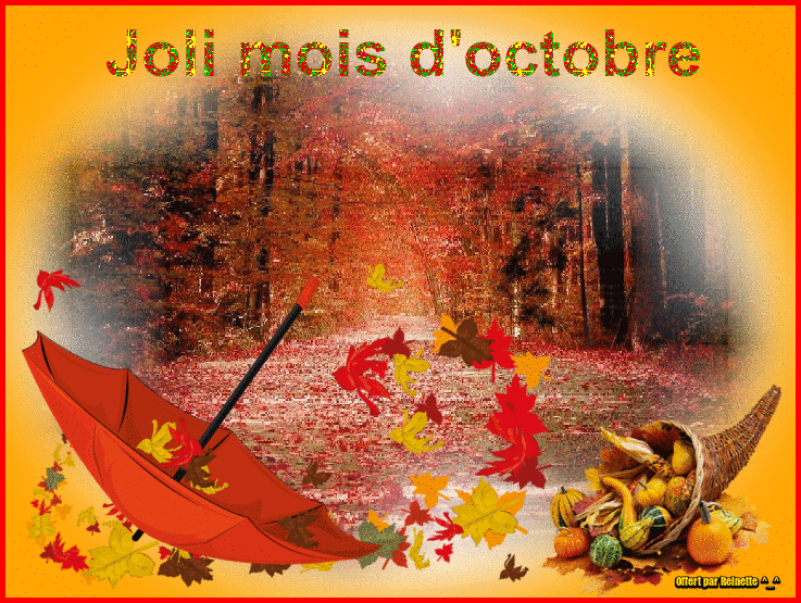 Joli mois d'octobre