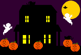 Halloween pixel art
