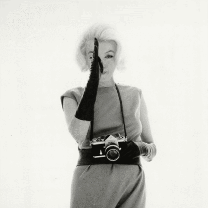 Marilyn Monroe photographe