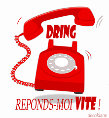 Dring réponds-moi vite