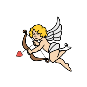 Cupidon ange de l'amour