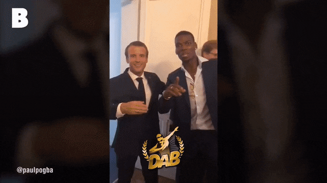 Dab Macron Pogba