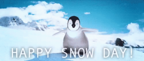 Happy Snow Day - image animée GIF