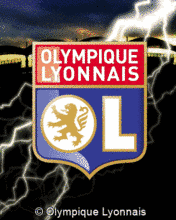 Olympique Lyonnais logo éclair