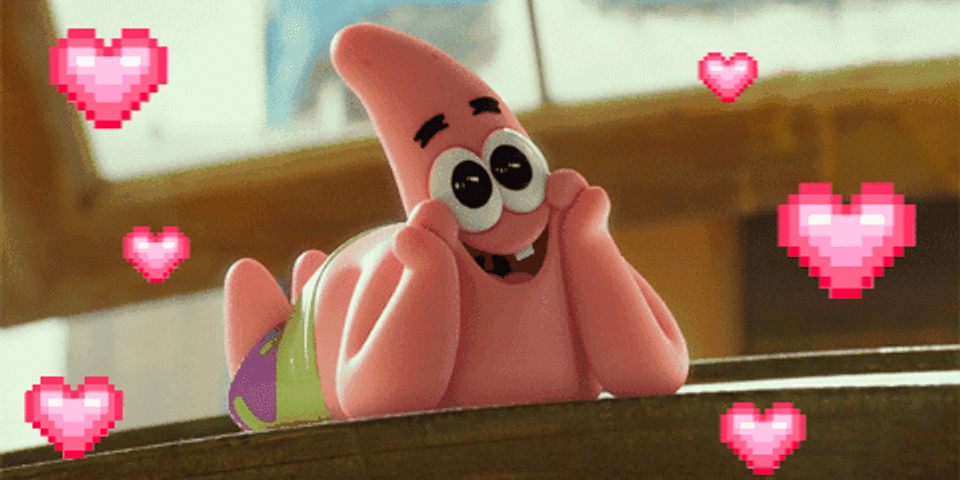 Patrick in love