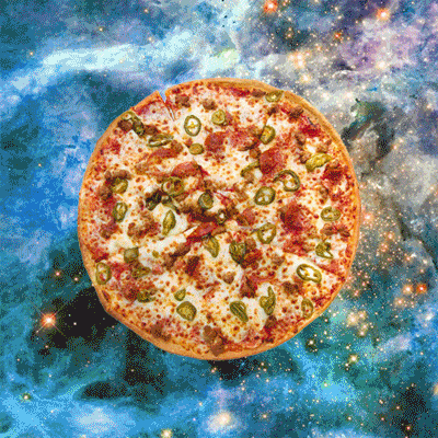 Pizza cosmique