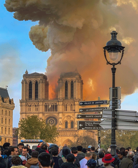 Notre-Dame de Paris incendie