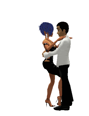 Couple dancing