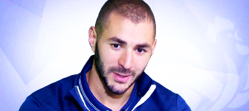 Karim Benzema sourire