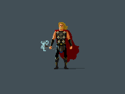 Thor pixel art