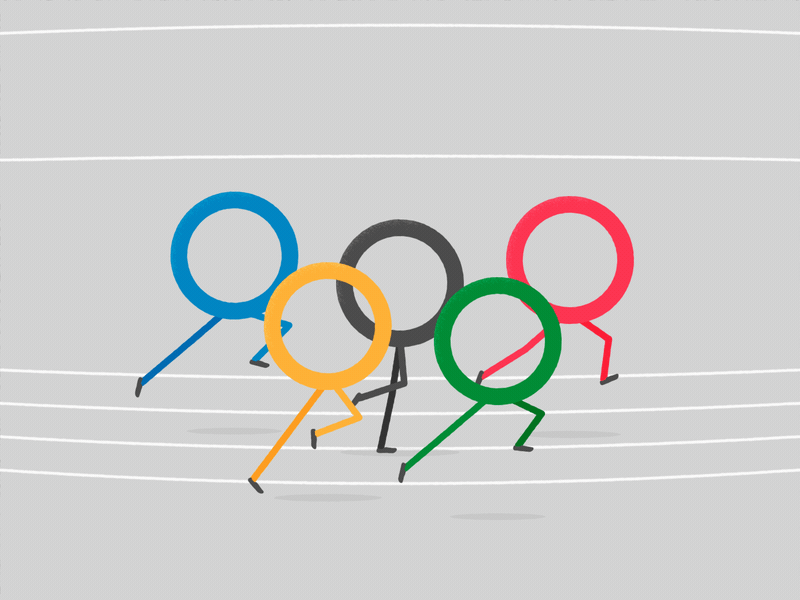 Jeux Olympiques animation