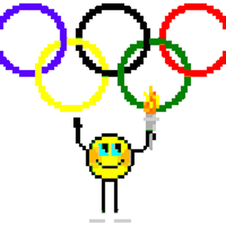 Jeux Olympiques smiley