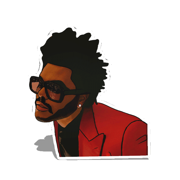 The Weeknd animation