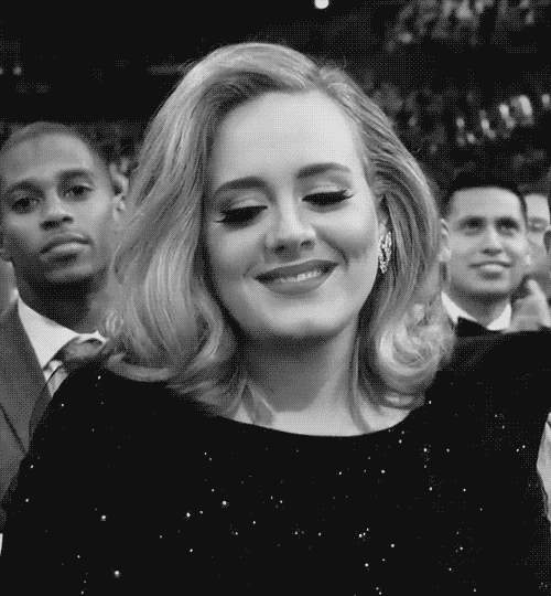 Adele sourire
