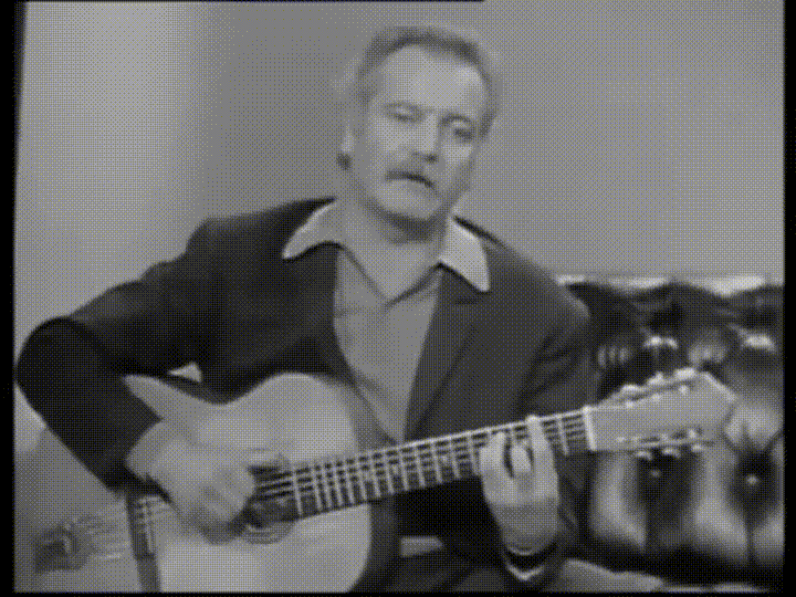 Georges Brassens guitare