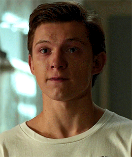 Tom Holland tristesse