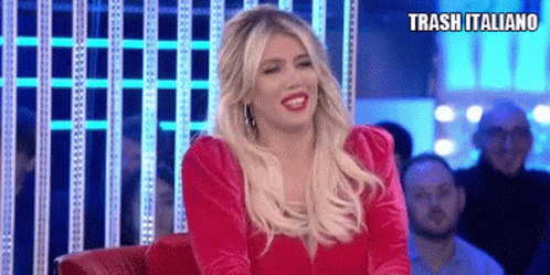 Wanda Nara sourire