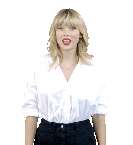 Taylor Swift joyeuse