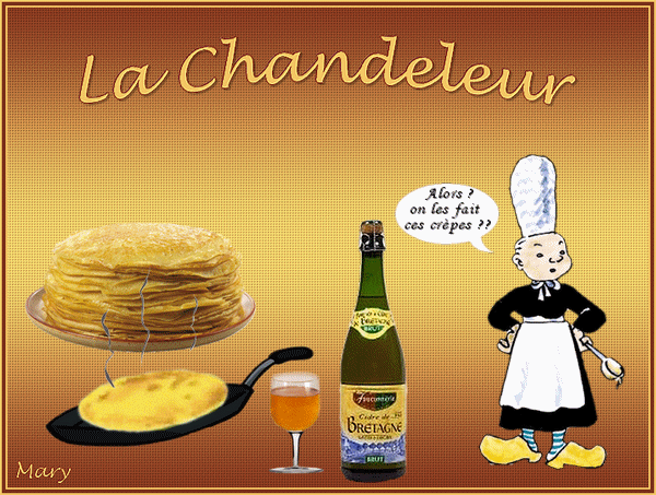 La Chandeleur - image animée GIF