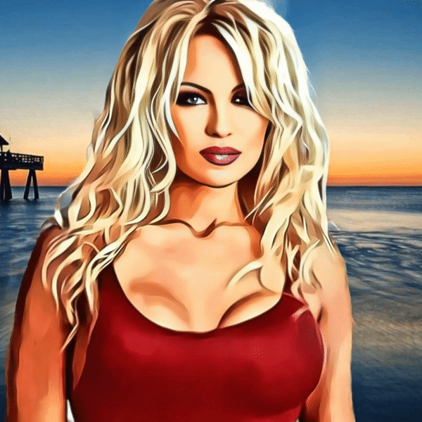 Pamela Anderson pop art