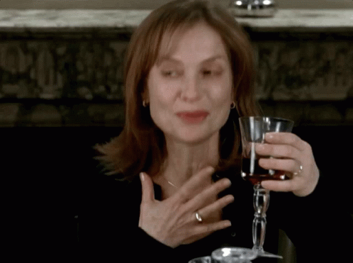 Isabelle Huppert tchin tchin