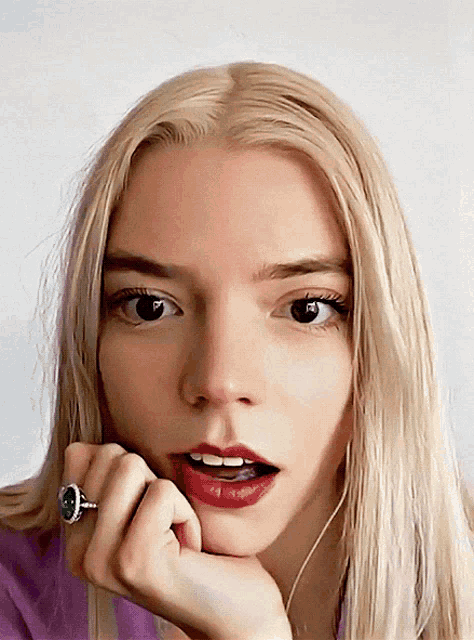 Anya Taylor-Joy réaction