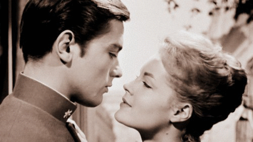 Romy Schneider et Alain Delon