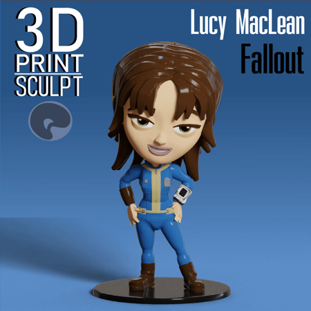 Lucy MacLean Fallout 3D