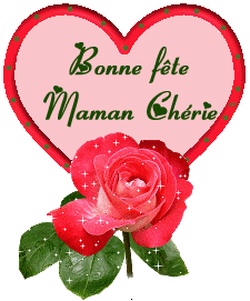 Bonne fête maman chérie